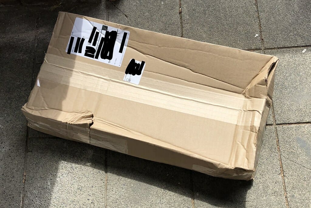 Beat up package