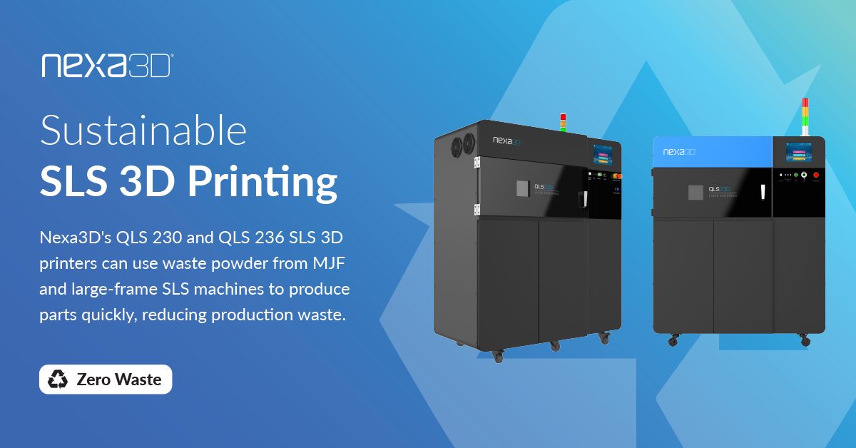 Building a more sustainable SLS 3D printing operation