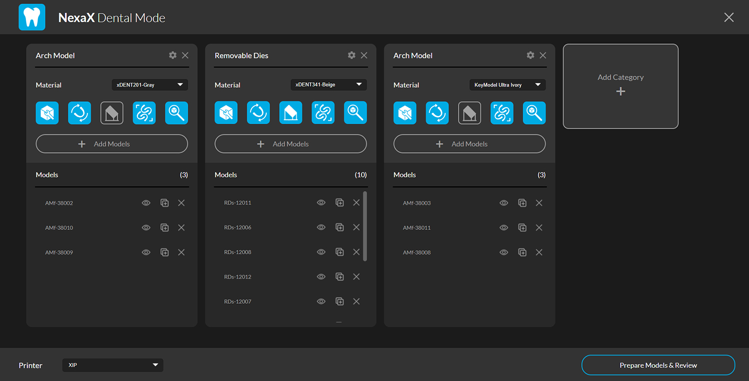 NexaX Dental Workflow for Labs and Practices